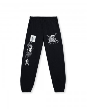 Black Brain Dead Braindead Dreams Sweat Pant | AU 6928453-PS