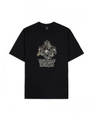 Black Brain Dead Creature Commando T-Shirt | AU 9124857-OB