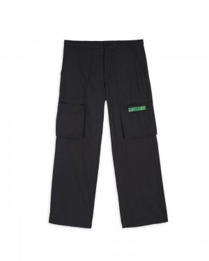 Black Brain Dead Knife Pleat Run Pant | AU 5832146-MH