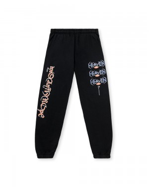 Black Brain Dead Shlohmo Heaven Sweat Pant | AU 5084716-LX