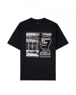 Black Brain Dead X Jim Jarmusch Down By Law T-Shirt | AU 3258064-KF