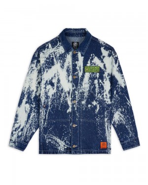 Blue Brain Dead Dickies Gardening Jacket | AU 4589310-FZ