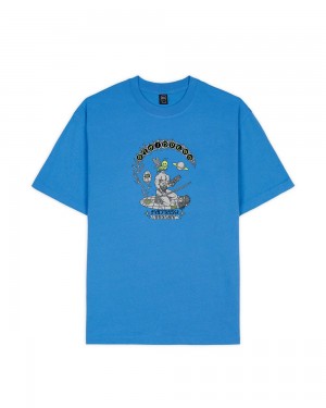 Blue Brain Dead Fantasy Realms T-Shirt | AU 9160578-SW