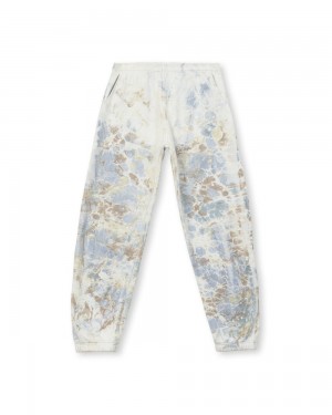 Blue Brain Dead Marble Dye Sweat Pant | AU 4679510-FS