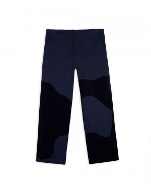 Blue Brain Dead Organic Panel Pant | AU 9862437-LO