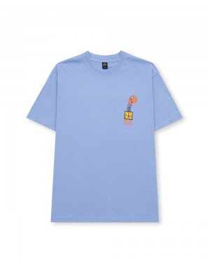 Blue Brain Dead Tongue Twister T-Shirt | AU 8296734-VU