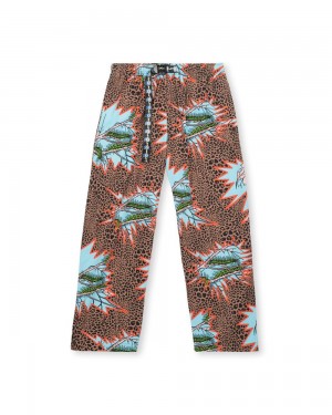 Brown Brain Dead Mutated Cheetah Climber Pant | AU 5264198-DU