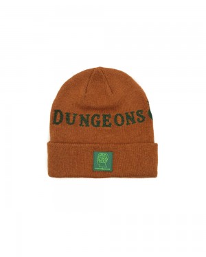 Brown Brain Dead X Dungeons & Dragons Beanie | AU 3714925-FL