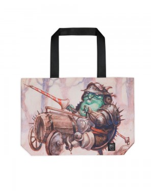 Brown Brain Dead X Magic: The Gathering Goblin War Buggy Tote Bag | AU 9632150-PQ