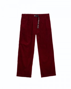 Burgundy Brain Dead Cord Climber Pant | AU 7432681-DB