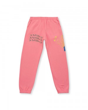 Coral Brain Dead Jazz Flute Sweat Pant | AU 7530981-WX