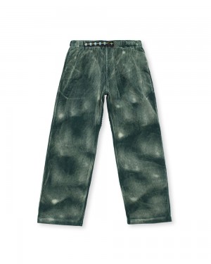 Green Brain Dead Bleached Cord Climber Pant | AU 0695214-EM