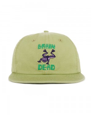 Green Brain Dead Toadman 6 Panel Hat | AU 3021578-ER