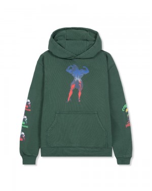 Green Brain Dead X Hudson Mohawke Trilogy Hoodie | AU 0829635-NE