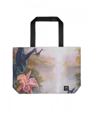 Green Brain Dead X Magic: The Gathering Swamp Tote Bag | AU 2615307-KI