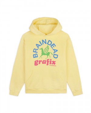 Lemon Brain Dead Grafix Hoodie | AU 0132674-TB