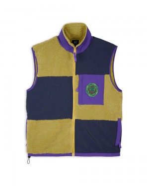 Multicolor Brain Dead Paneled Field Vest | AU 7154326-IT