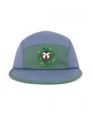 Navy Brain Dead Anglers 5 Panel Camp Hat | AU 8396742-KG