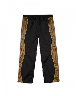 Olive Brain Dead Thermo Heat Zip Off Running Pant | AU 4817520-VT