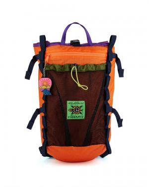 Orange Brain Dead Equipment Climbing Backpack Bag | AU 4268501-LH