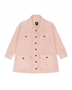 Pink Brain Dead Denim Goat Swing Jacket | AU 4053891-TP