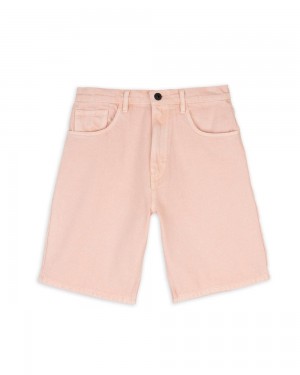 Pink Brain Dead Denim Whale Shorts | AU 4605829-GS