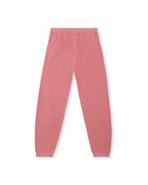 Pink Brain Dead Reverse Fleece SweatW/Pvc Pant | AU 5927461-KR