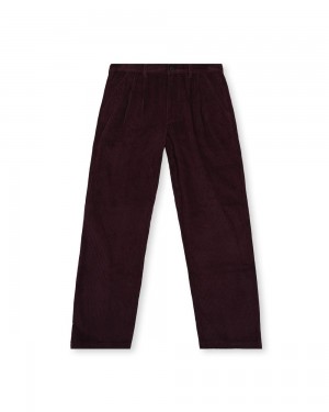 Purple Brain Dead Extra Wide Wale Cord Pant | AU 3912680-WX