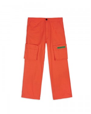 Red Brain Dead Knife Pleat Run Pant | AU 1045763-YW