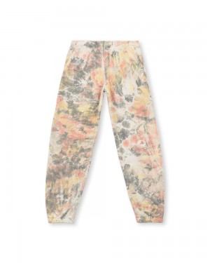 Red Brain Dead Marble Dye Sweat Pant | AU 8193475-YM