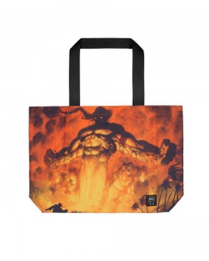 Red Brain Dead X Magic: The Gathering Mahamoti Djinn Tote Bag | AU 2134987-HQ