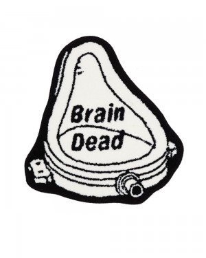 White Brain Dead Urinal Rug | AU 8913402-AF