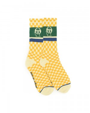 Yellow Brain Dead Sergio Tacchini X Socks | AU 4617925-IG