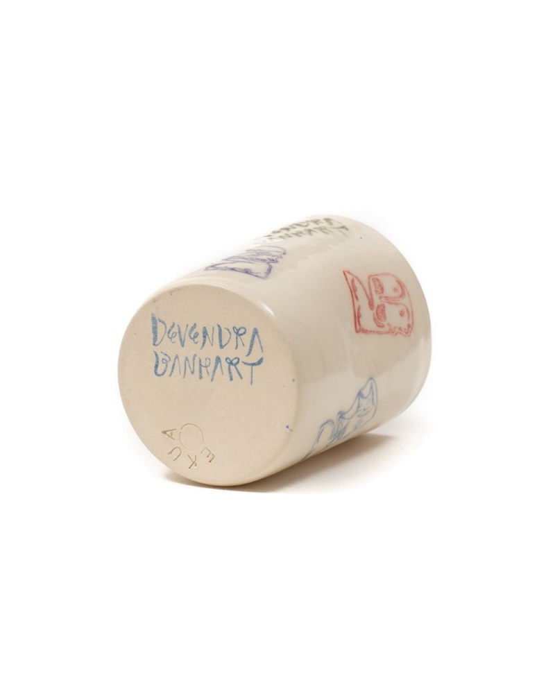 Beige Brain Dead Devendra Banhart X Ceramic Cup Homeware | AU 5978364-SJ