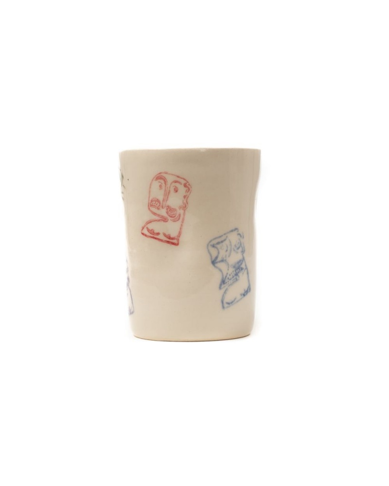 Beige Brain Dead Devendra Banhart X Ceramic Cup Homeware | AU 5978364-SJ