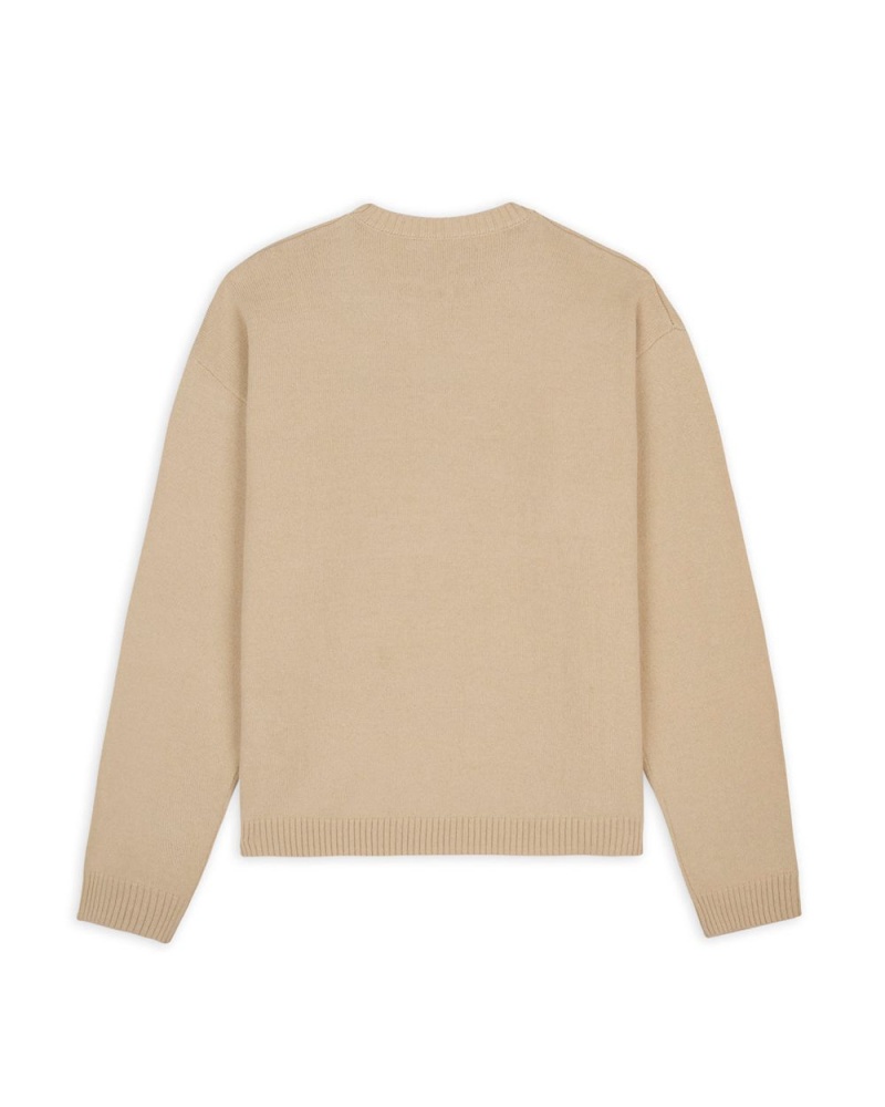 Beige Brain Dead Spray Can Sweater | AU 2637189-BV