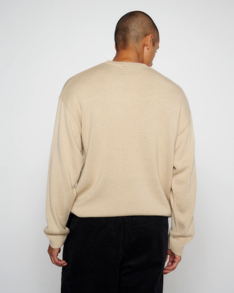 Beige Brain Dead Spray Can Sweater | AU 2637189-BV