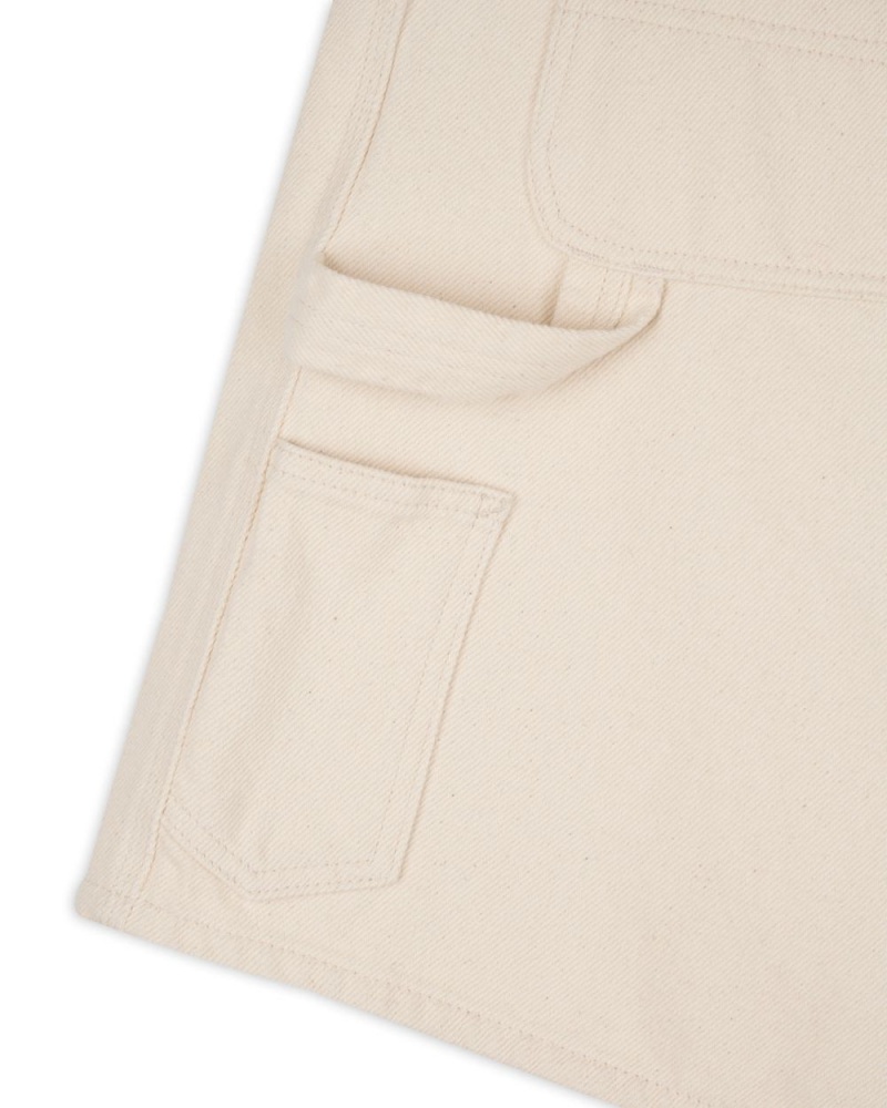 Beige Brain Dead Washed Hard/Softwear Carpenter Shorts | AU 6790481-YM