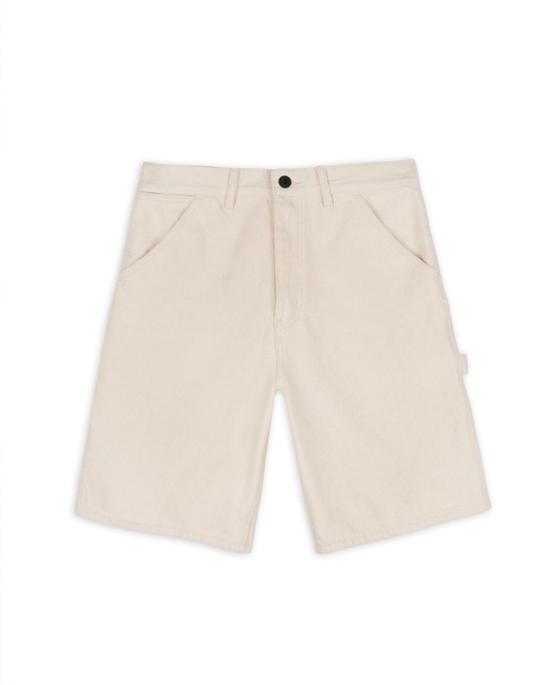 Beige Brain Dead Washed Hard/Softwear Carpenter Shorts | AU 6790481-YM