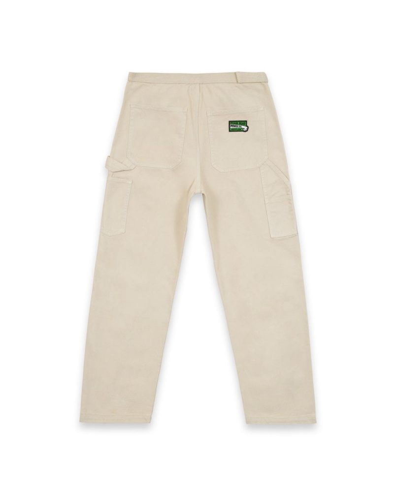 Beige Brain Dead Washed Hard/Softwear Carpenter Pant | AU 0728963-XF