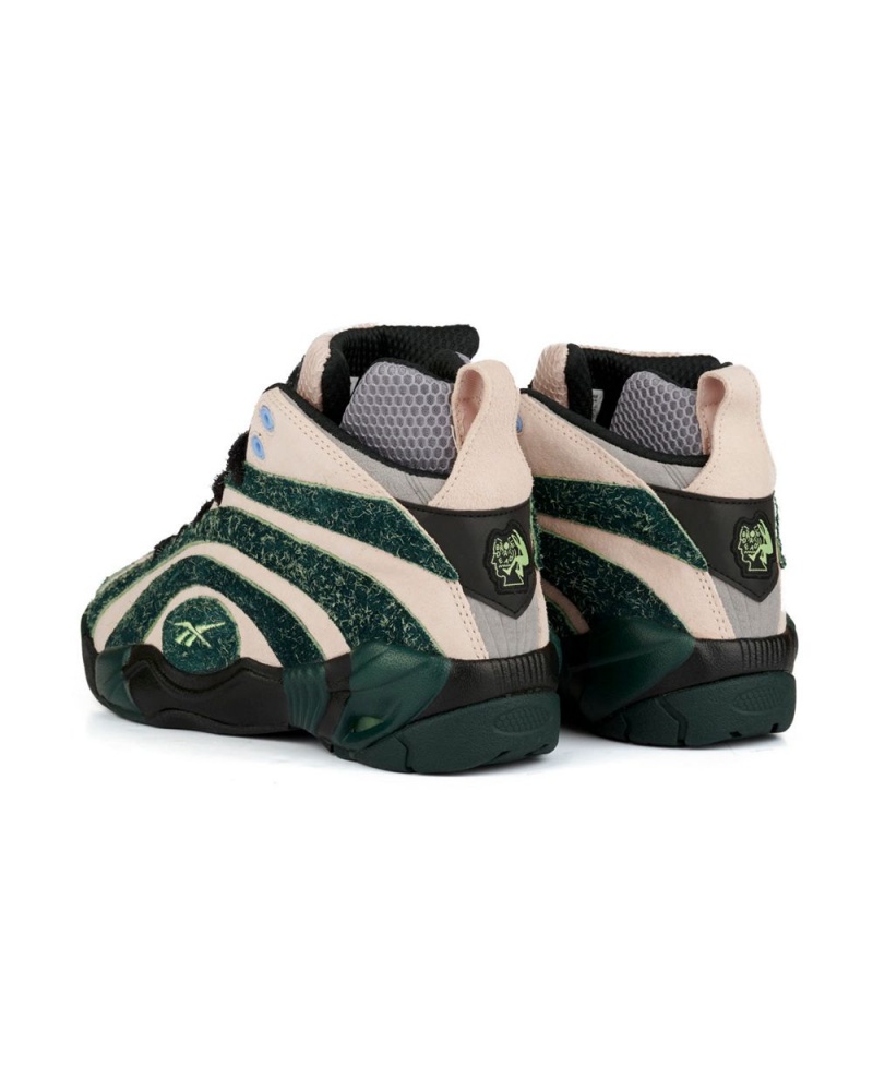 Beige Green Brain Dead Reebok Shaqnosis Shoes | AU 1320685-KC