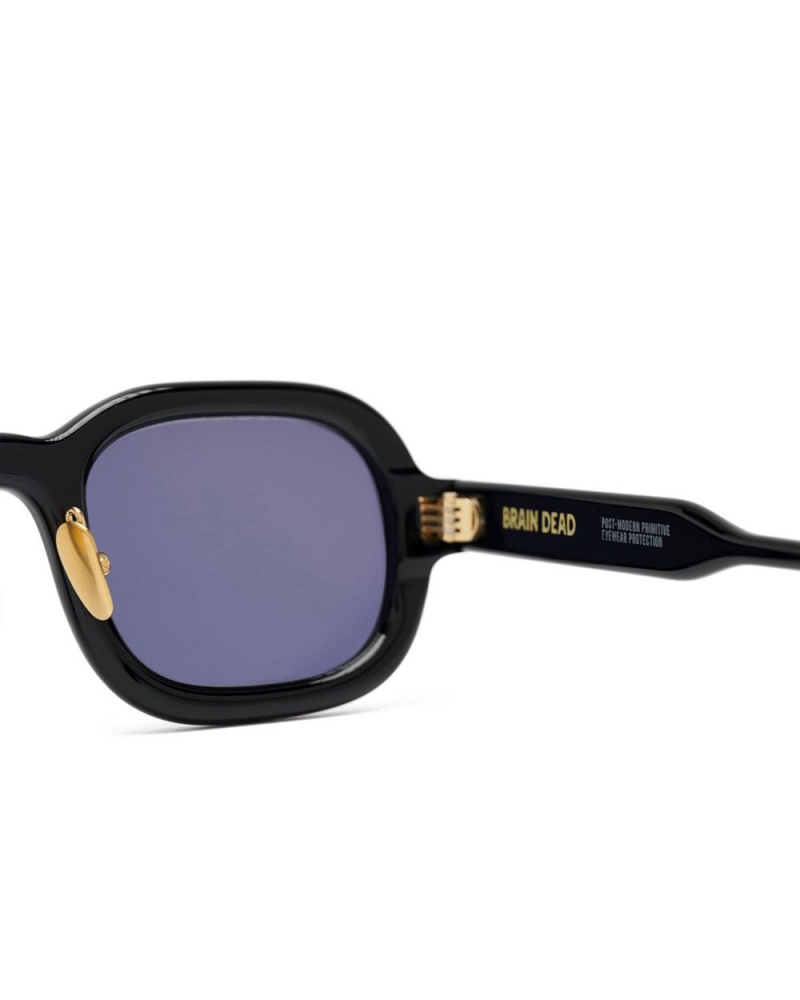 Black Blue Brain Dead Newman Post Modern Primitive Eye Protection Sunglasses | AU 6158409-NF