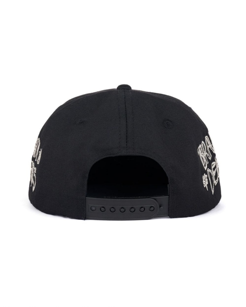 Black Brain Dead 4 Dot Logo Cap | AU 2973856-PF