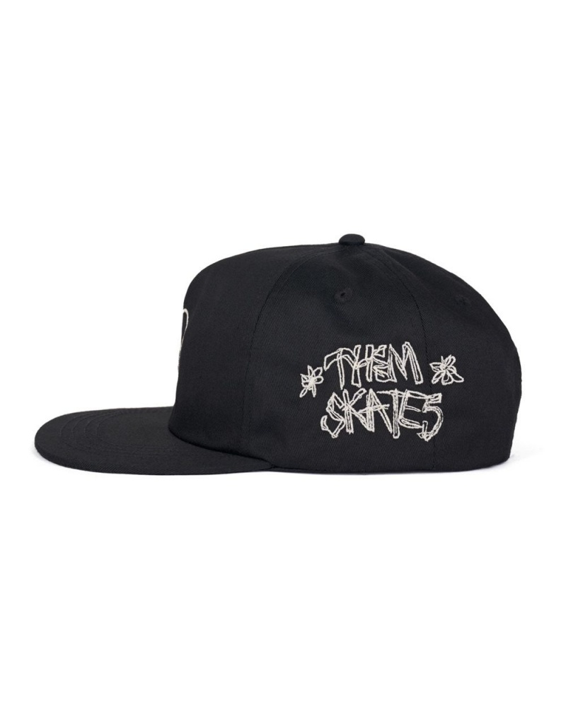 Black Brain Dead 4 Dot Logo Cap | AU 2973856-PF