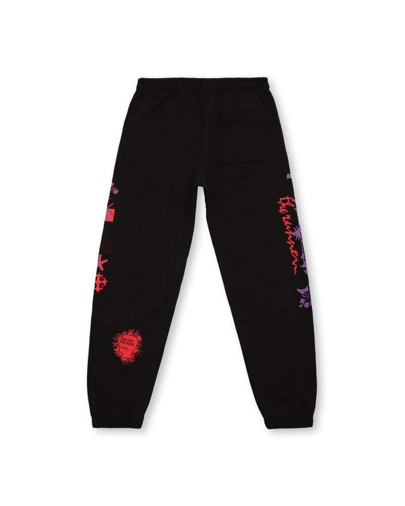 Black Brain Dead Boy Harsher Sweat Pant | AU 2761498-RC