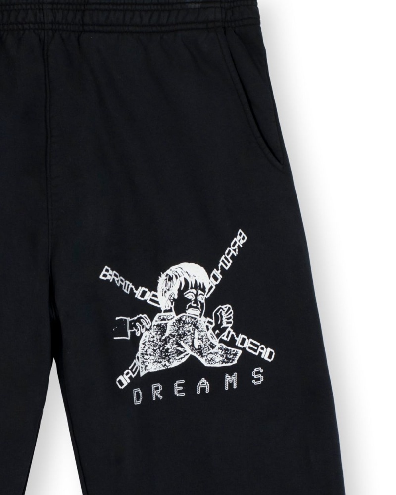 Black Brain Dead Braindead Dreams Sweat Pant | AU 6928453-PS