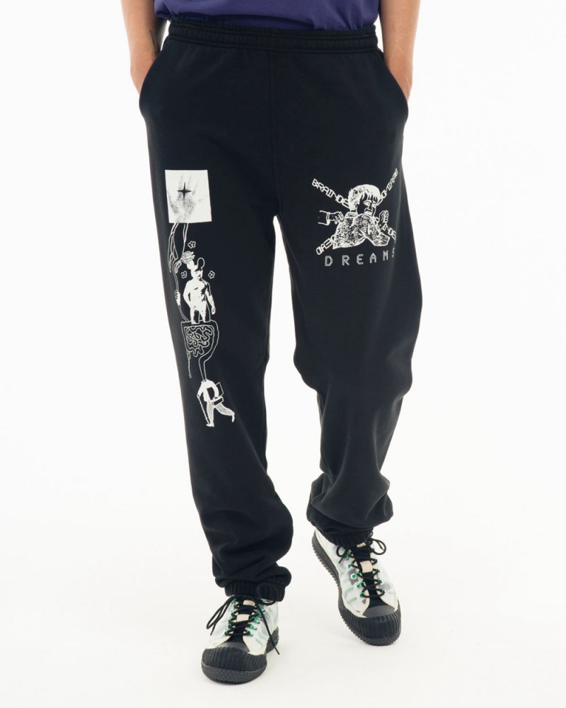 Black Brain Dead Braindead Dreams Sweat Pant | AU 6928453-PS