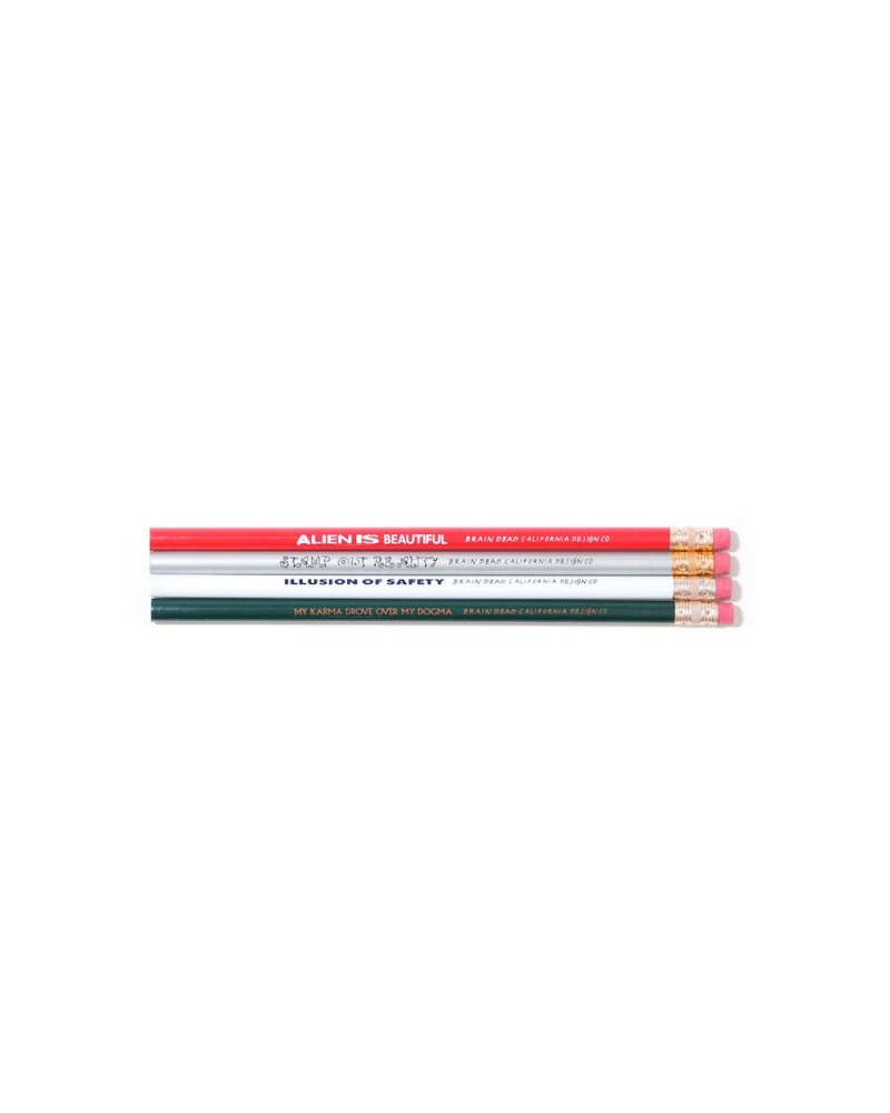 Black Brain Dead California Designs Pencil Pack Homeware | AU 9678045-VX