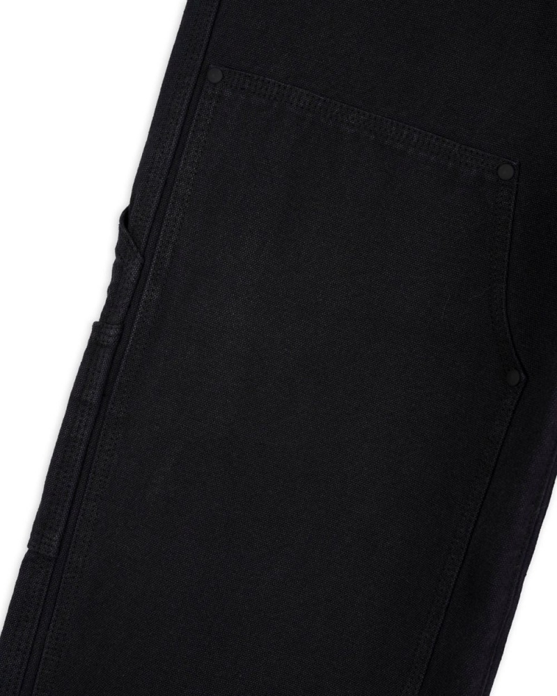 Black Brain Dead Double Knee Utility Pant | AU 5492806-HK