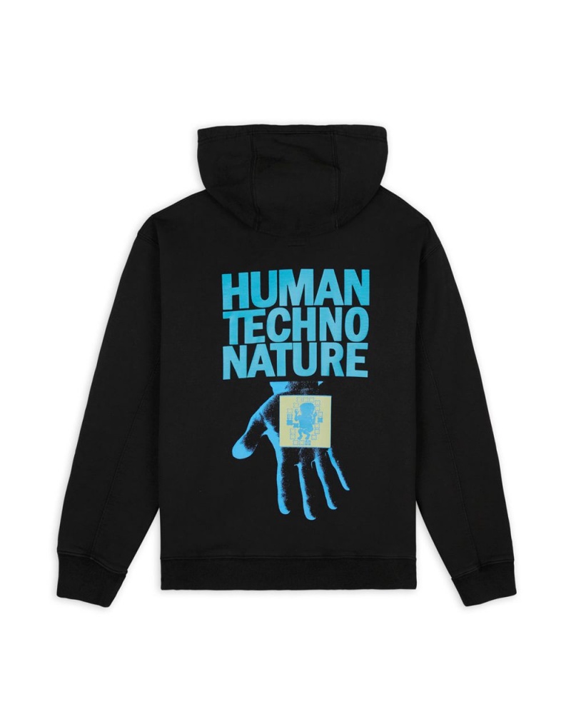 Black Brain Dead Hardware Systems Sweatshirt Hoodie | AU 3128467-QA